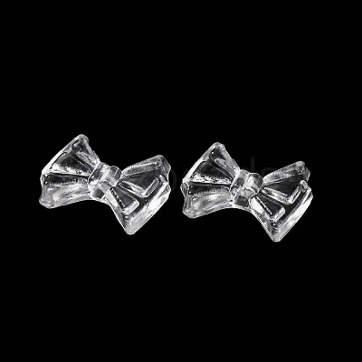 Transparent Acrylic Beads X-OACR-M011-14-1