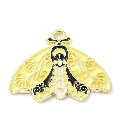 Alloy Enamel Pendants ENAM-R146-01A-1