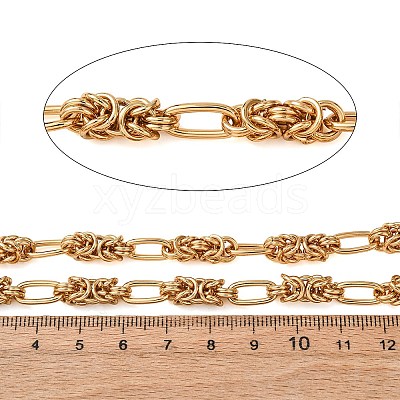 304 Stainless Steel Knot Link Chains CHS-A021-06B-G-1