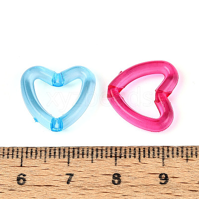Transparent Acrylic Bead Frames X-TACR-T015-017-1