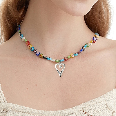 Tibetan Style Alloy Pendants TIBEP-YW0001-74-1