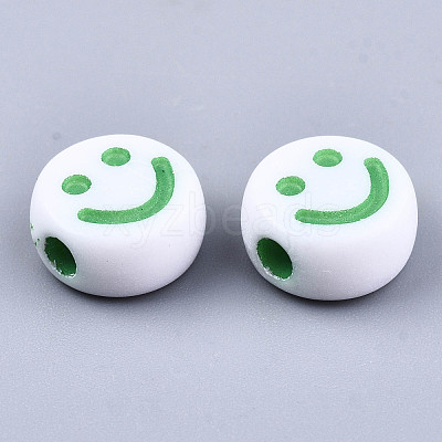 Opaque Craft Acrylic Beads MACR-S369-003A-01-1