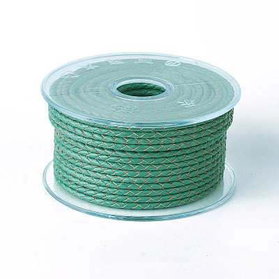 Braided Cowhide Cord WL-I004-3mm-B-09-1