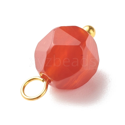 Chakra Theme Natural Genmstone Charms X-PALLOY-JF01241-1
