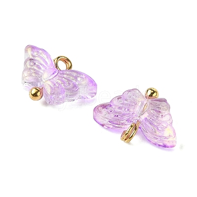 Alloy Glass Pendants GLAA-P080-02G-02-1