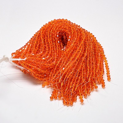 Transparent Glass Beads Strands EGLA-A039-T2mm-D11-1