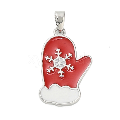 Brass Enamel Pendants KK-B158-01P-1