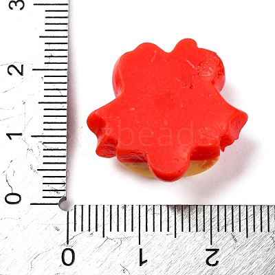 Colorful Christmas Theme Resin Cabochons RESI-R451-01B-1