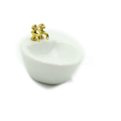 Mini Ceramic Wash Basin Sink PW-WGF3ADA-02-1