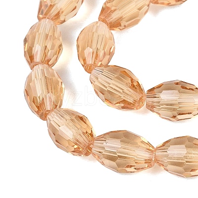 Transparent Glass Beads Strands LS-GLAA-N071-01A-A07-1