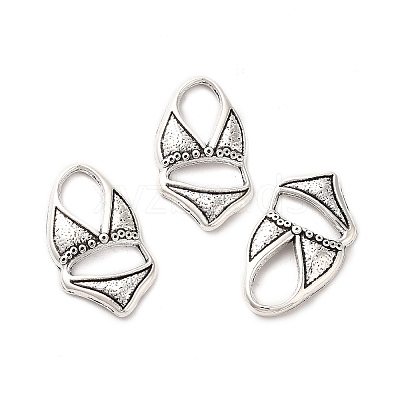 Tibetan Style Alloy Pendants TIBE-B001-22AS-1