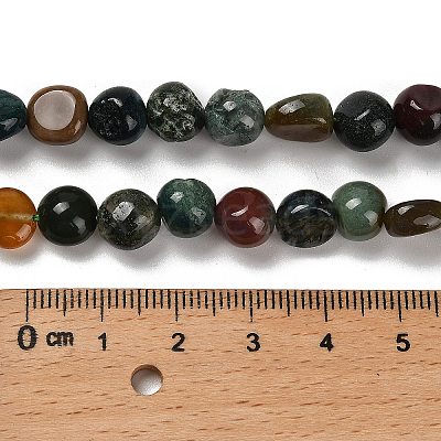 Natural Indian Agate Beads Strands G-P497-01E-89-1