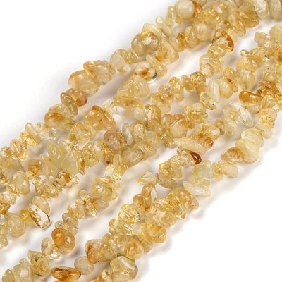 Natural Citrine Beads Strands G-F703-04-1