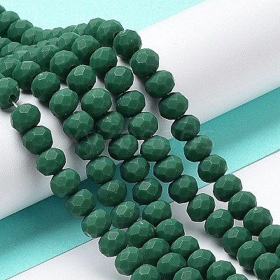 Glass Beads Strands EGLA-A034-P8mm-MD09-1