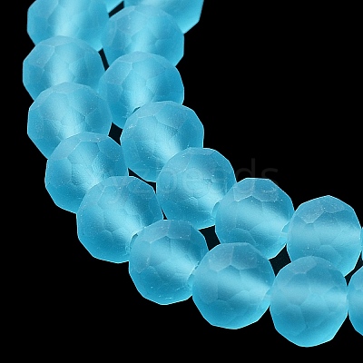 Transparent Glass Beads Strands EGLA-A034-T2mm-MD08-1
