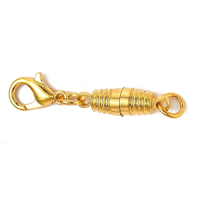 Brass Magnetic Clasps Converter KK-O134-03G-1