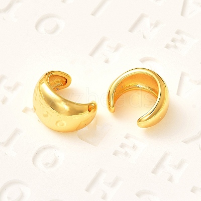 Rack Plating Brass Cuff Earrings for Women LS-EJEW-H091-17G-1