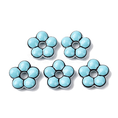 Handmade Glass Enamel Beads GLAA-K070-06C-1