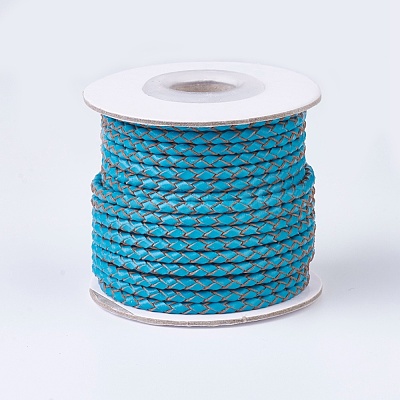 Braided Leather Cords WL-P002-17-A-1