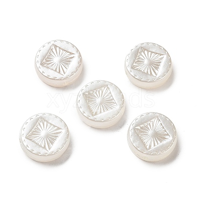 ABS Plastic Imitation Pearl Beads LS-X-OACR-L013-040-1