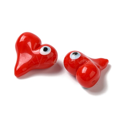 Handmade Lampwork Beads LAMP-U001-02D-1