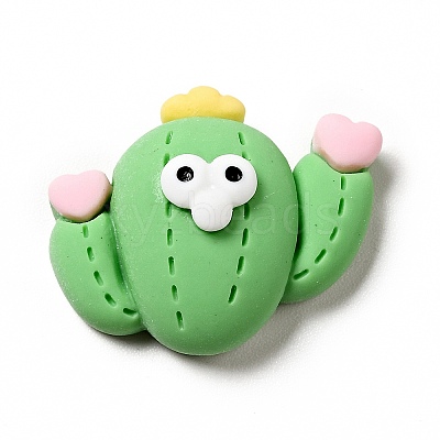 Spring Theme Opaque Resin Cabochons RESI-B012-02A-1
