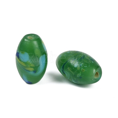 Opaque Handmade Lampwork Beads BLOW-D006-05H-1