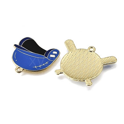 Baseball Alloy Enamel Pendants AL-CBA4F61-01G-1