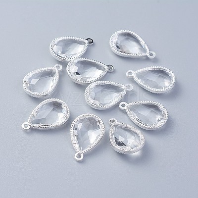 Glass Pendants GLAA-A037-G-16S-1