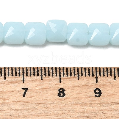 Opaque Glass Beads Strands GLAA-L050-C14-1