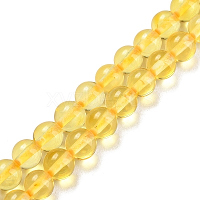 Natural Amber Beads Strands G-L584-02-01-1