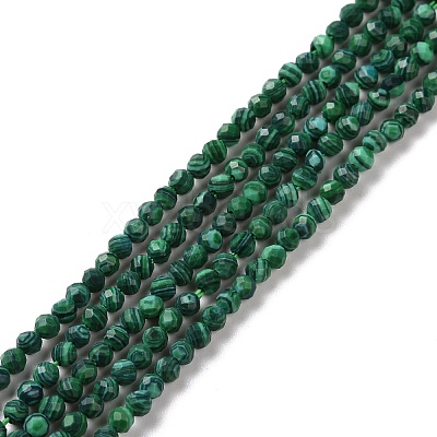 Synthetic Malachite Beads Strands G-H273-01A-1