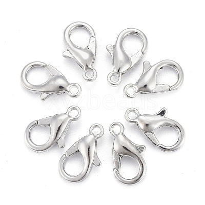 Zinc Alloy Lobster Claw Clasps E103-P-NF-1