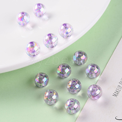 Transparent Acrylic Beads MACR-S370-B10mm-746-1