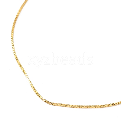 925 Sterling Silver Chain Necklace NJEW-A011-03A-G-1