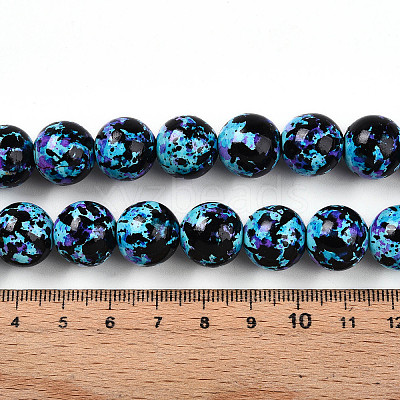 Synthetic Turquoise Beads Strands TURQ-T004-08A-02-1