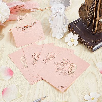 Paper Table Place Cards AJEW-WH0270-55B-1