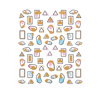 Summer Nail Decals Stickers MRMJ-R102-DP8027-1