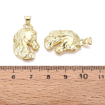 Brass Pendants KK-N287-45B-G-1
