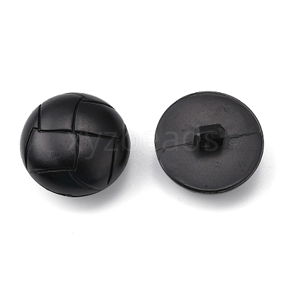1-Hole Plastic Buttons BUTT-WH0027-03C-01-1