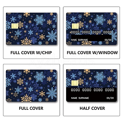PVC Plastic Waterproof Card Stickers DIY-WH0432-060-1