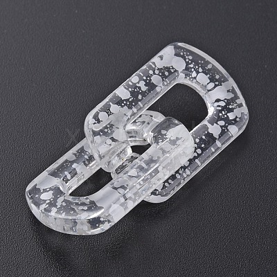 Transparent Acrylic Linking Rings OACR-N009-017A-15-1