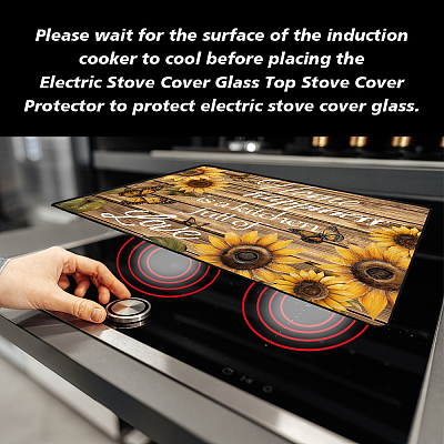 1Pc Cloth Induction Cooktop Protector Mats AJEW-GA0008-37C-1