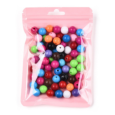Macaron Color Plastic Yin-yang Resealable Bags OPP-N001-01C-05-1