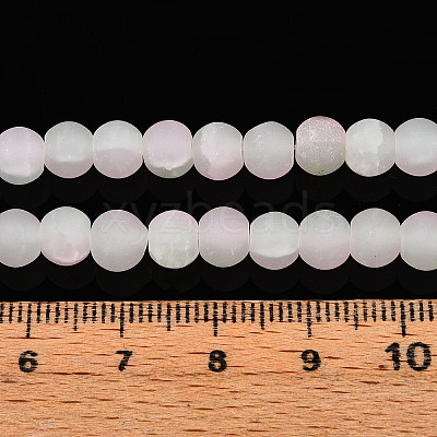 Crackle Glass Beads Strands GLAA-N009-6mm-01-1