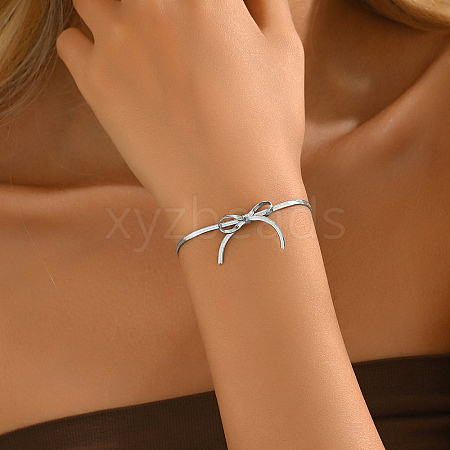 Non-Tarnish Stainless Steel Herringbone Chain Bracelets AO9100-2-1