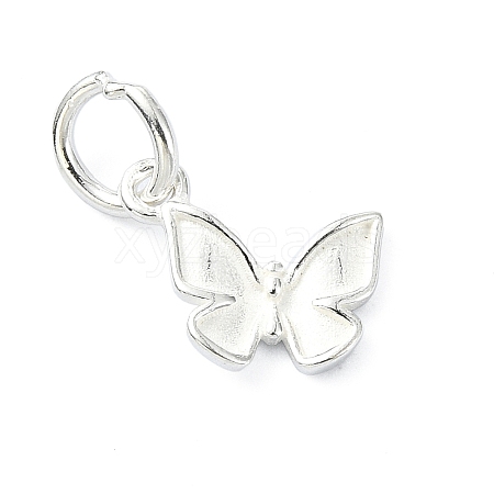 925 Sterling Silver Butterfly Charms STER-M119-14S-1