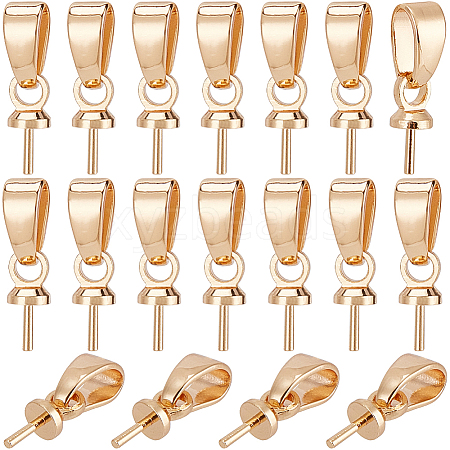 CREATCABIN 44Pcs Brass Cup Peg Bails KK-CN0002-98-1