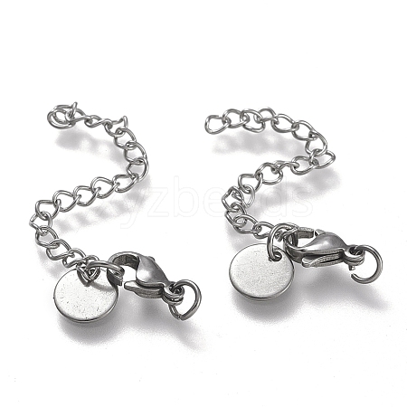 Tarnish Resistant 304 Stainless Steel Chain Extender LS-STAS-K195-28P-1