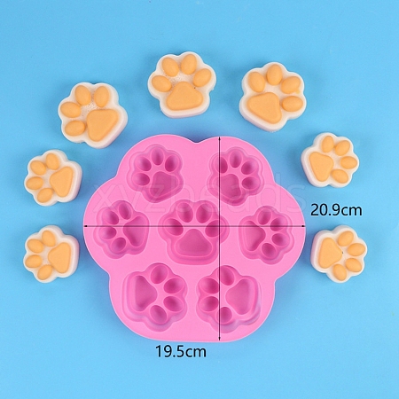 Cat Paw Print DIY Silicone Molds PW-WG93735-01-1